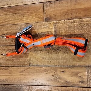 Vibrant Life Hunter Step-in Harness for Dogs, Orange, size Large